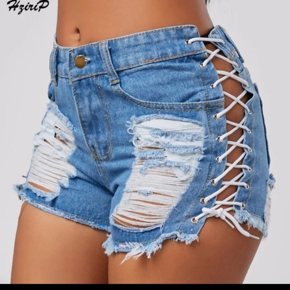 Hzirip Sexy Summer Women Denim Shorts